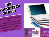 ¡ÚLTIMOS DÍAS DE INSCRIPCIÓN A LOS CURSOS DE PREPARACIÓN DE OPE 2018/19 DE OSAKIDETZA!